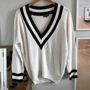 White club sweater